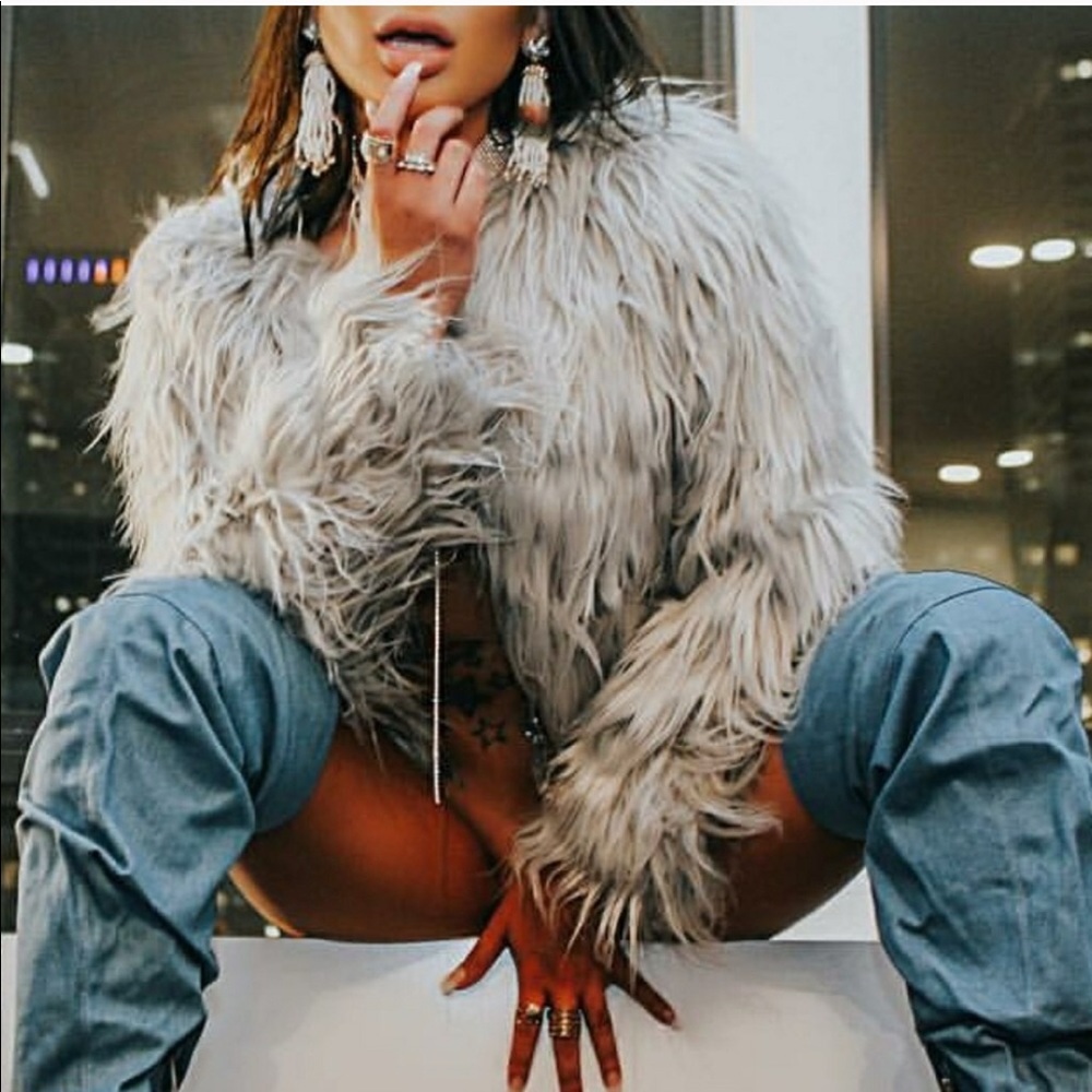 Fur coat